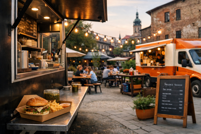 Food Trucks in Krakow: Where to Find Current Food-Truck Spots
